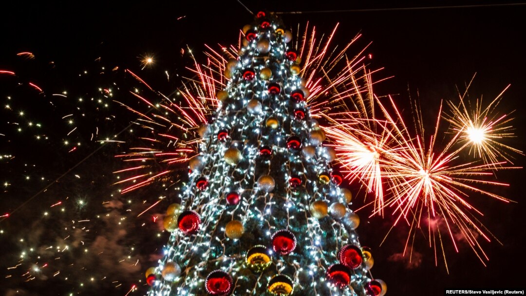 Arhiva: Novodišnja proslava 2019. u Podgorici (Foto: REUTERS/Stevo Vasiljevic)