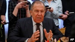 Ngoại trưởng Nga Sergey Lavrov.