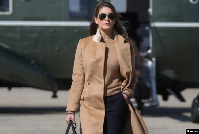 ABD Başkanı Trump'ın danışmanı Hope Hicks