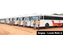 Autocarros da empresa Transporte Colectivo Urbano de Luanda (TCUL), Angola