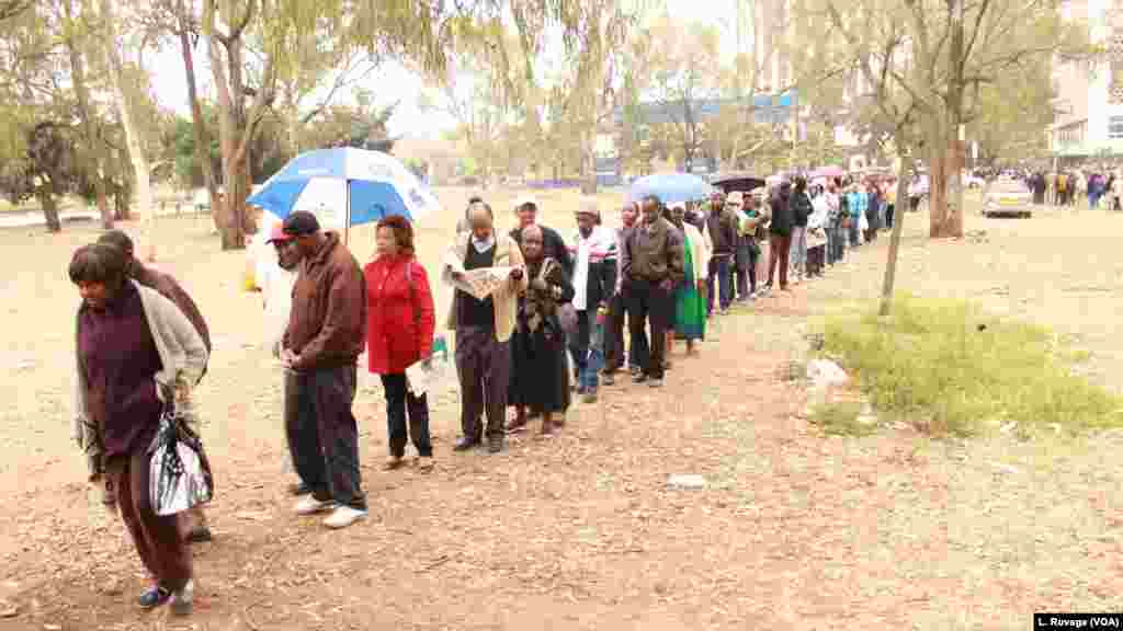 Zaben shugaban kasar Kenya na shekarar 2017. &nbsp;