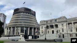 Gedung Parlemen Selandia Baru di Wellington, Oktober 2017. (Foto: dok).