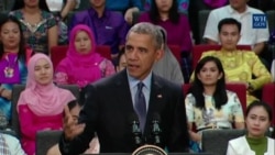 US President Urges SE Asian Youth to Reject Violent Extremism