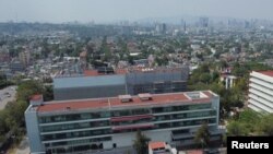 Foto dari udara yang menunjukkan Institut Diagnosis dan Rujukan Meksiko yang terletak di Mexico City. Foto diambil pada 5 Juni 2024. Meksiko melaporkan kasus pertama infeksi flu burung varian H5N2 pada manusia. (Foto: Reuters/Daniel Becerril)