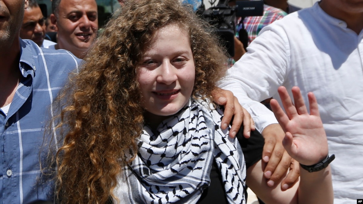 Bebas dari Penjara Israel, Remaja Putri Palestina Berjanji Lanjutkan Protes 