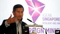 စင်္ကာပူ နိုင်ငံခြားရေးဝန်ကြီး Vivian Balakrishnan