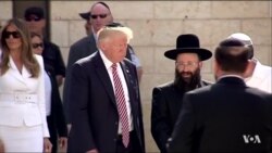 In Israel, Trump Touts Peace, Slams Iran