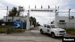 Markas pasukan penjaga perdamaian PBB di dekat perbatasan Kuneitra antara Israel dan Suriah, di Dataran Tinggi Golan (Foto: dok). 