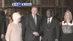 VOA60 AFIRKA: IVORY COAST Shugaban Turkiya Rajib Tayyib Erdogan Ya Fara Ziyarsa Ta Farko A Ivory Coast , Fabrairu 29, 2016