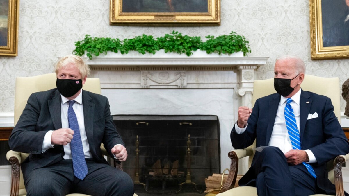 Presidenti Biden takon në Shtëpinë e Bardhë Kryeministrin britanik Johnson - Vimarsana News