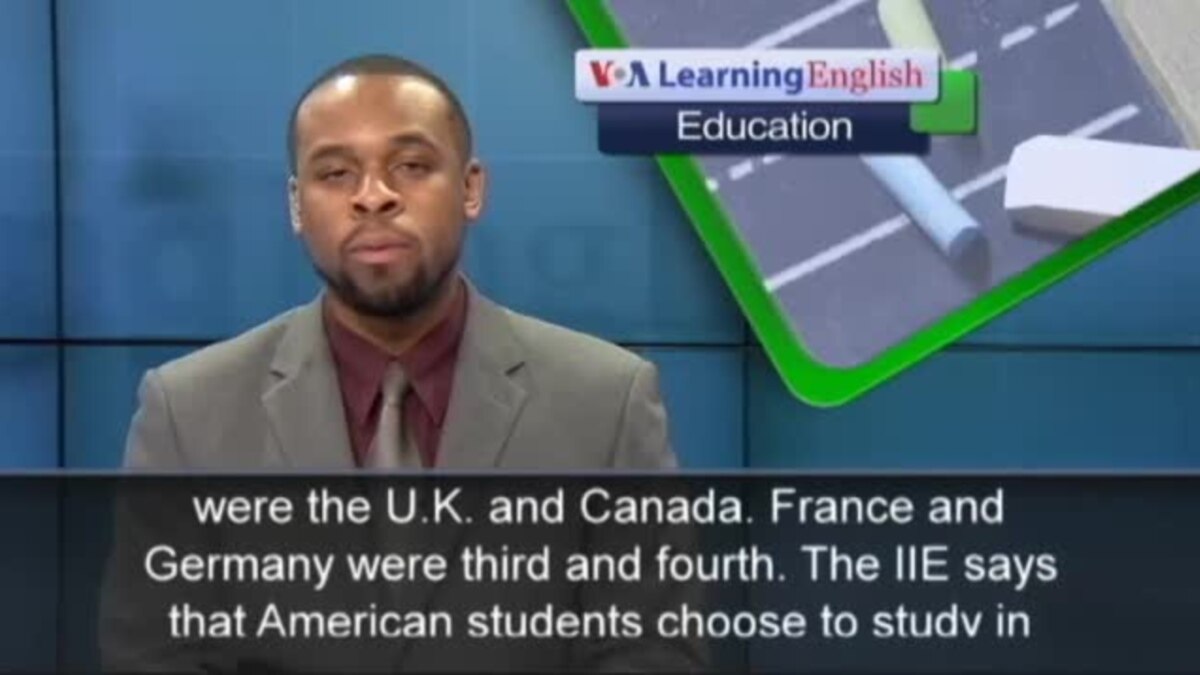The Education Report More U.S. Students Choose College in Another Country