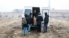 Refugees and migrants live in scattered locations along the Serbian/Hungarian border. Many live in this former brick factory, amid appalling conditions as they wait for the right time to attempt a border crossing. (VOA/J. Owens)