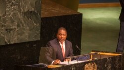 Presidente moçambicano pede continuação de apoio americano