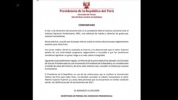 Peru Fujimori Released