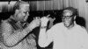 The late Vice President Joshua Nkomo and President Robert Mugabe.