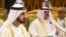 FILE - Prime Minister and Vice President of the United Arab Emirates and ruler of Dubai Sheikh Mohammed bin Rashid al-Maktoum attends the Gulf Cooperation Council's (GCC) Summit in Riyadh, Saudi Arabia, Dec. 9, 2018.