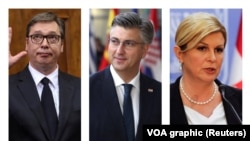 Aleksandar Vučić, Andrej Plenković i Kolinda Grabar Kitarović