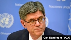 US Secretary of the Treasury Jack Lew