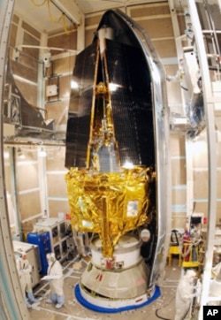 Gravity Probe B prior to launch in 2004