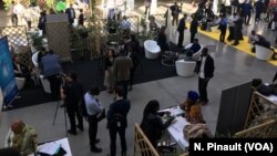 General view of Station F where Afrobytes 2019 took place in Paris, May 15th 2019.