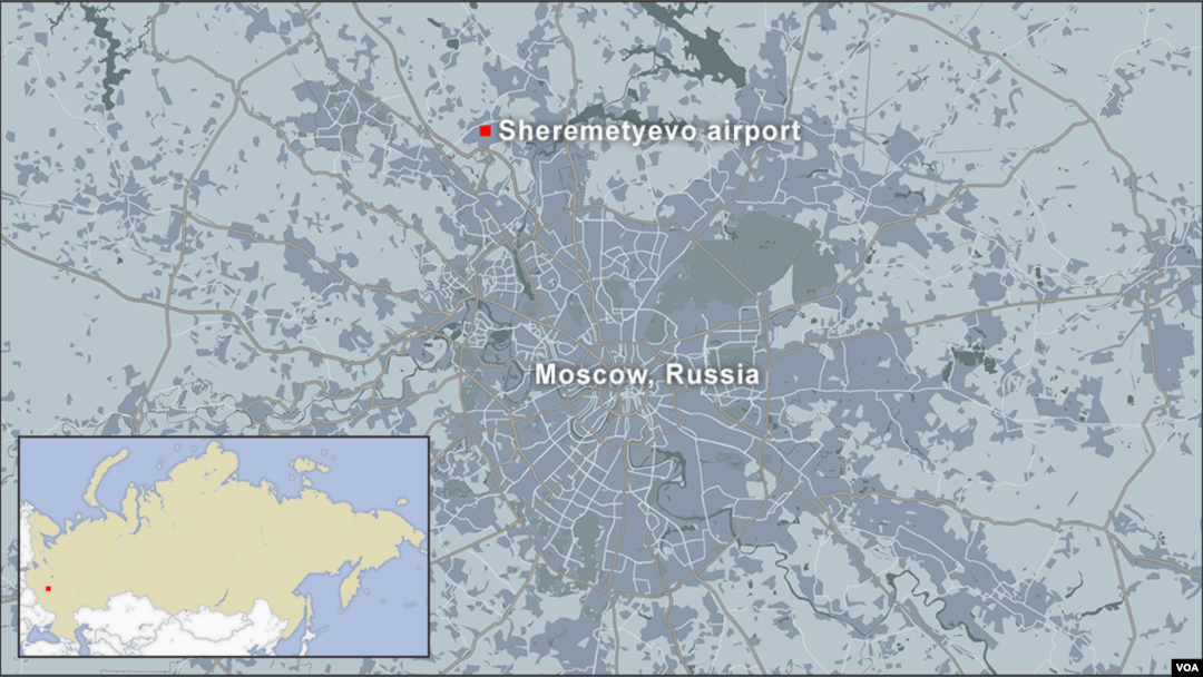 Aerodrom Šeremetjevo u Moskvi.