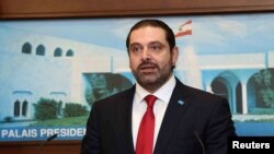 Prime Minister Saad Hariri.