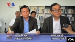 Opposition Leaders Announce Merger in Manila (Cambodia news in Khmer)