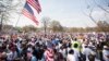 A crowd fills the lawn on Capitol Hill in Washington D.C. during the "Rally for Citizenship," where immigrants and their supporters rallied for immigration reform, April 10, 2013. (VOA/A. Klein)