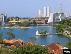 سری لنکا کے ایک شہر کولمبو کا ایک منظر