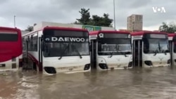 Sabunçu sakinləri yığılan yağış suyundan əziyyət çəkir