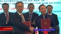 Truyền hình VOA 24/4/21: Nhật tặng tàu nghiên cứu đại dương cho Việt Nam