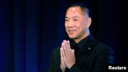 FILE - Guo Wengui is shown in New York on Nov. 20, 2018.