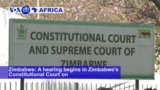 VOA60 Africa - Zimbabwe's High Court to Rule Friday on Presidential Election Petition