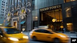 Kediaman Presiden terpilih AS Donald Trump di Trump Tower, Manhattan, New York (foto: dok). 