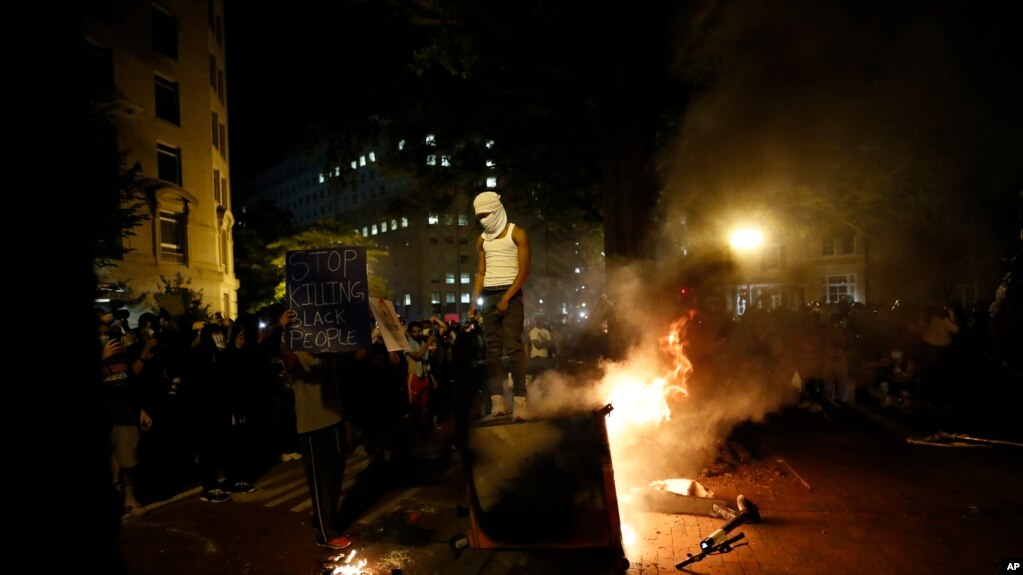 May 30, 2020, near the White House in Washington. 