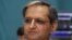 Citigroup CEO Vikram Pandit prepares for a TV interview after he rang the opening bell on the floor of the New York Stock Exchange, June 18, 2012.