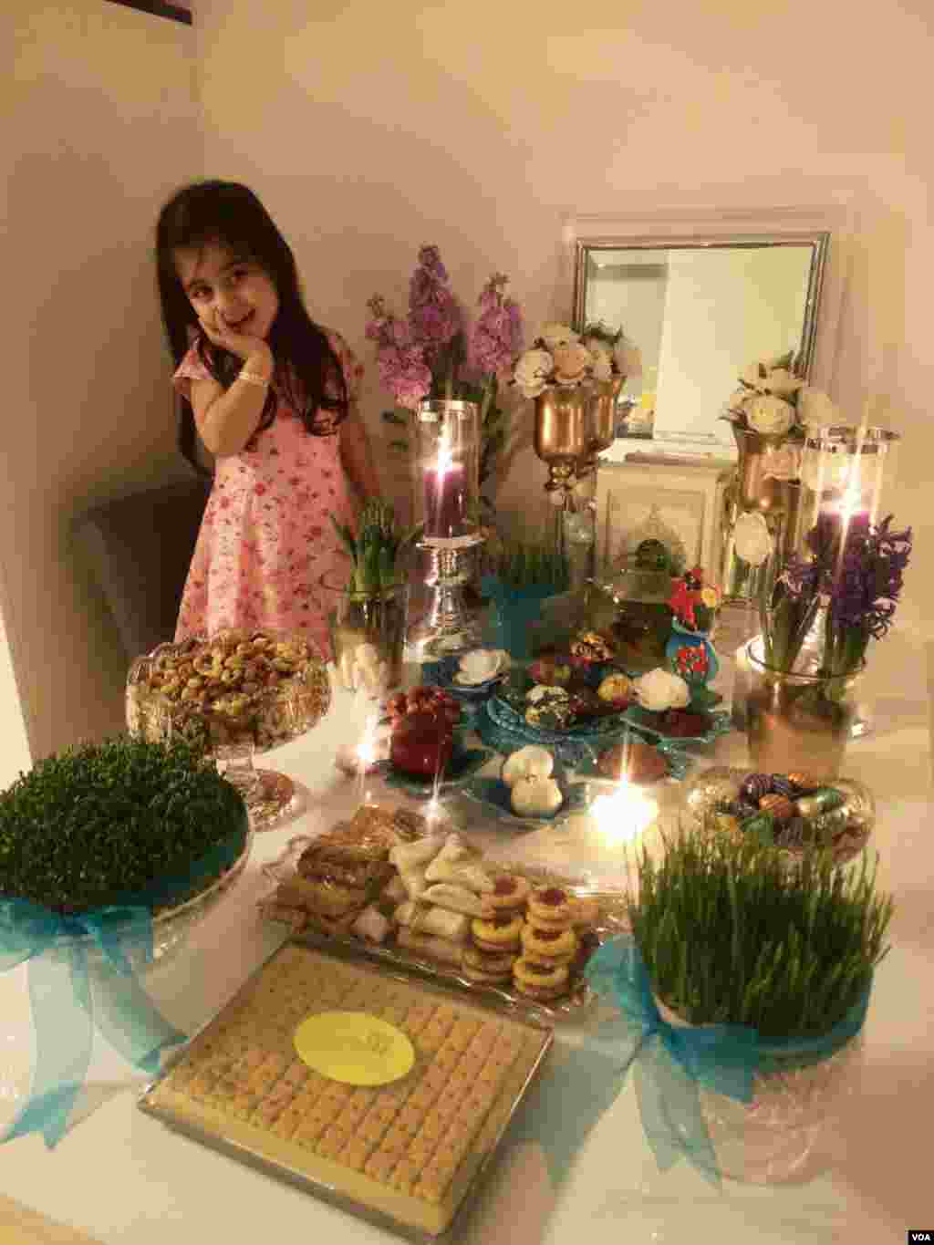 ارسالی شما | سفره هفت سین نوروزی - رزا از هلند