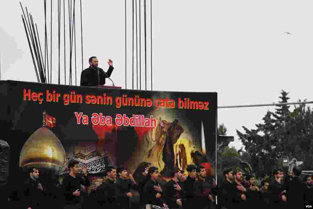 “Fatimeyi Zəhra” məscidində aşura mərasimi keçirilib