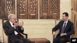 卜拉希米與敘利亞總統阿薩德會晤