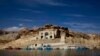 نمایی از بند امیر در ولایت بامیان