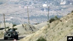 Tankeke artêşa Tirkîyê li dijî şervanên PKK'ê di operasyanyonê de ye