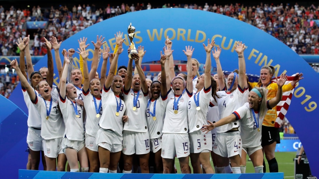 US Women's Soccer Team Revels in World Cup Victory