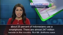 Indonesian Smartphone Use Rises