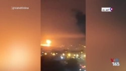 ویدیوی منتسب به انفجار انبار نفت پالایشگاه شهر ری و انبارهای نفت‌ دیگر تهران- شنبه ۱۶ اسفند