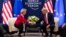Дональд Трамп и Урсула фон дер Ляйен