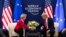 Tổng thống Donald Trump họp với Chủ tịch Ủy ban châu Âu Ursula von Der Leyen tại Diễn đàn Kinh tế Thế giới, ngày 21/1/2020 ở Davos, Thụy Sĩ.