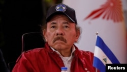 ARCHIVO: El presidente de Nicaragua, Daniel Ortega, asiste a la cumbre del Alba, en Caracas, Venezuela, el 24 de abril de 2024.