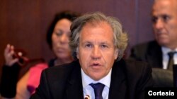 Luis Almagro, secretario general de la Organización de los Estados Americanos.