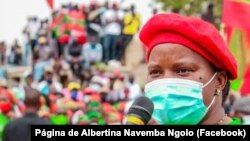 Albertina Navemba Ngolo, deputada e secretária provincial da UNITA no Huambo, Angola