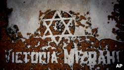 The Star of David decorates a tomb eroded by moss at the Jewish cemetery in Guanabacoa in eastern Havana, Cuba, June 7, 2019. 